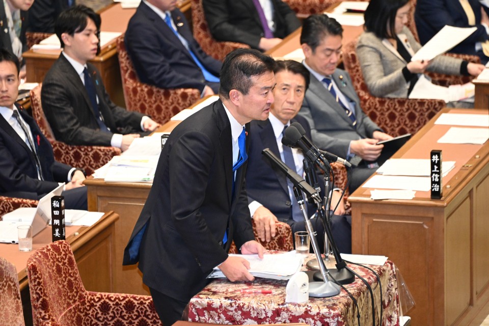 省庁別審査 予算委員会 津村啓介