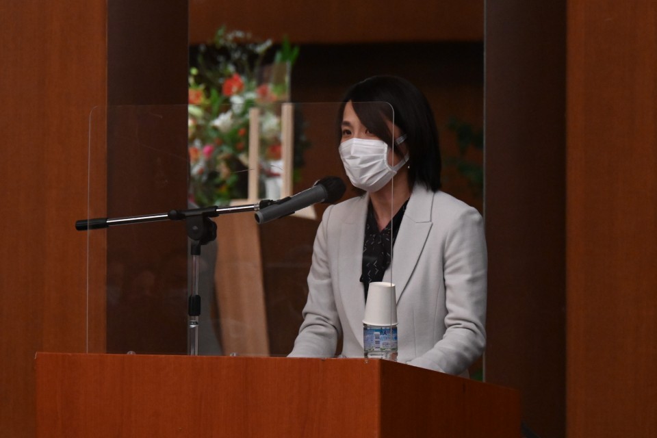 司会を務める小山田総支部長 DSC_5933oyamada.jpg