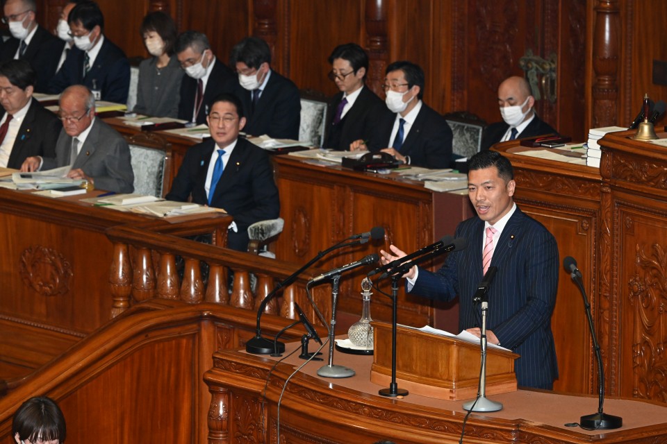衆院本会議 山田勝彦