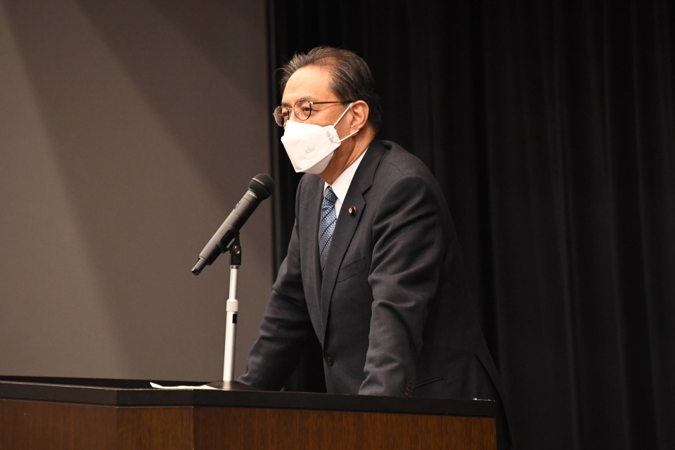 両院議員総会　水岡俊一