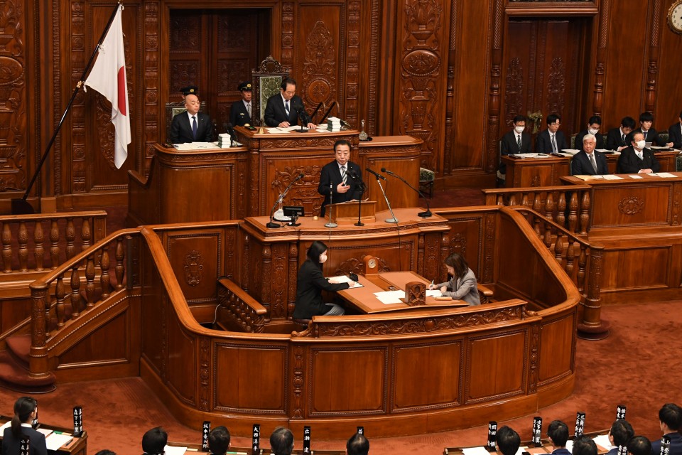 野田佳彦 衆院本会議