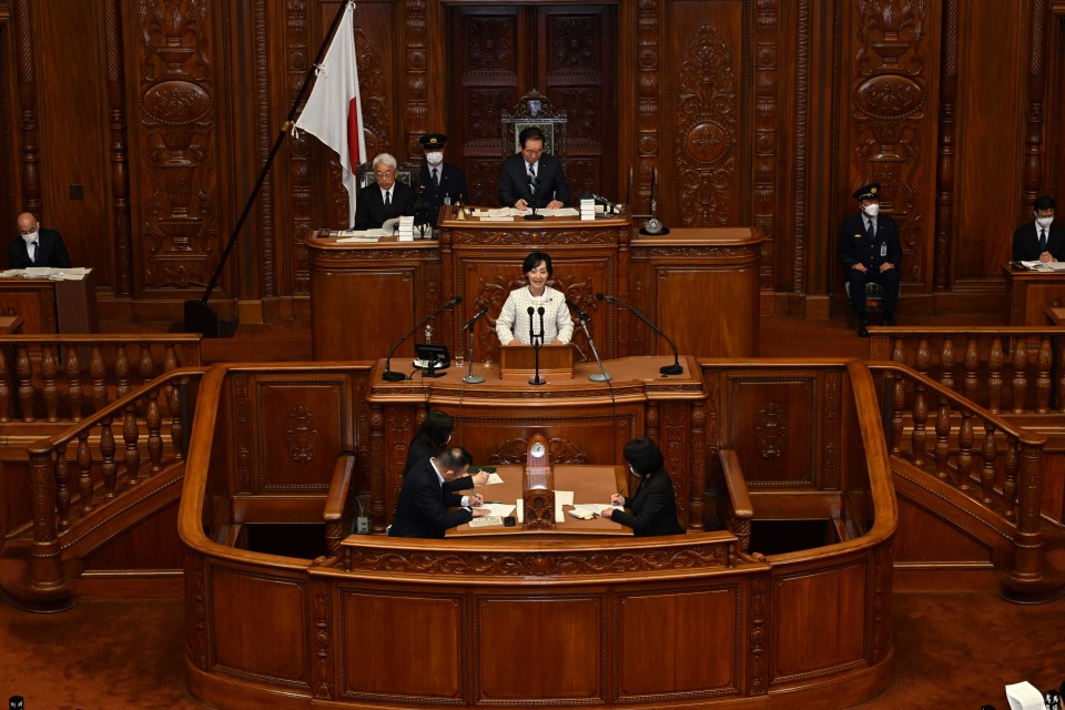 地方自治法改正 おおつき紅葉 衆院本会議